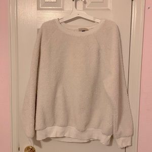 Universal Thread size L fuzzy sweatshirt originally bought at Target.